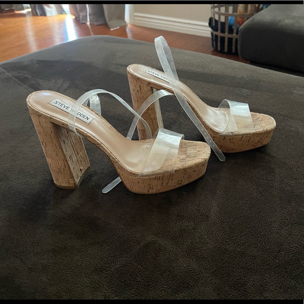 Steve Madden 4” Cork Heels